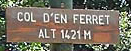 Col d'En Ferret