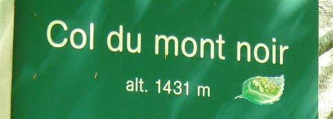 Col du Mont Noir