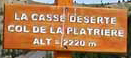 Col de la Platrire