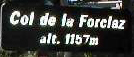Col de la Forclaz de Montmin