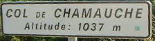 Col de Chamauche