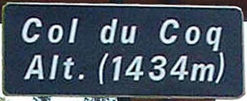 Col du Coq