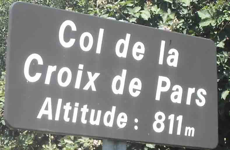 Col de la Croix de Pars