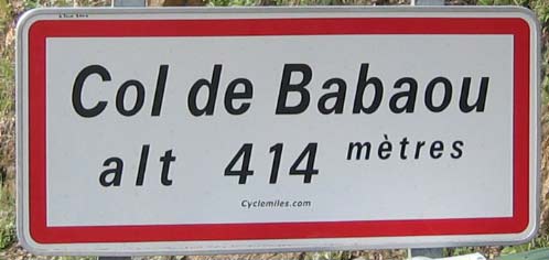 Col du Babaou