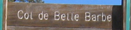Col de Belle Barbe