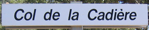 Col de la Cadire