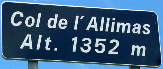 Col de l'Allimas