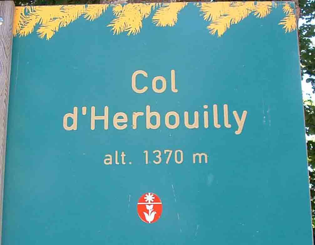Col d'Herbouilly