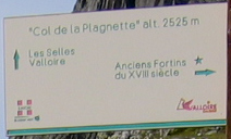 Col de la Plagnette