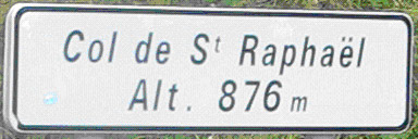 Col de Saint Raphael