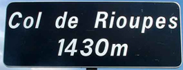 Col de Rioupes