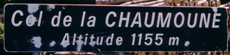 Col de la Chaumoune