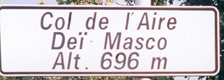 Col de l'Aire de Masco