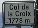 col de croix