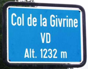 col de givrine